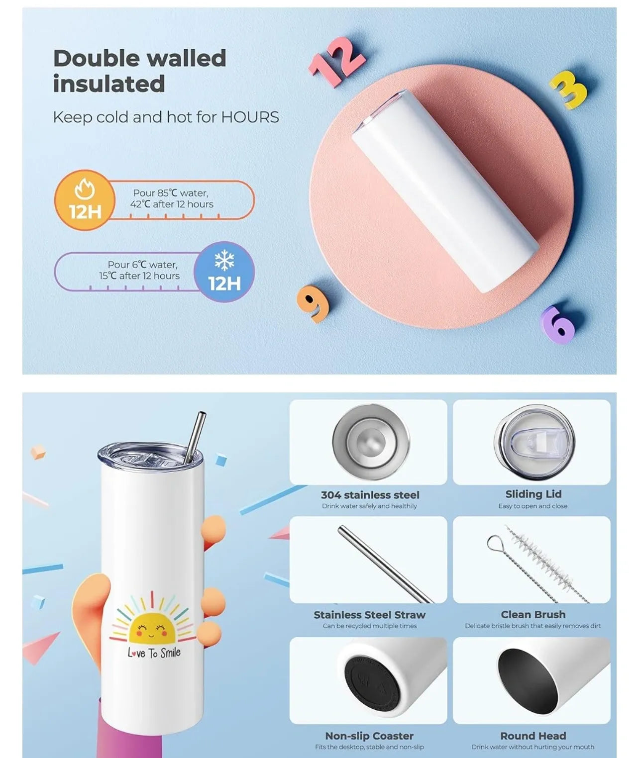 Stainless Steel Tumbler